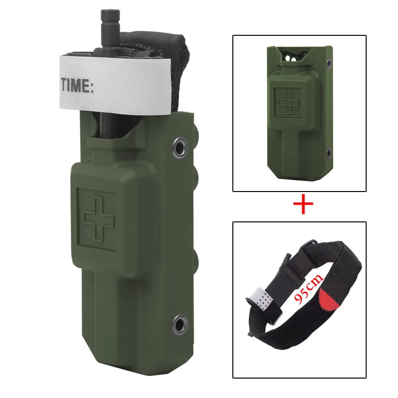 95cm Tactical Tourniquet With Holder Combat Molle EMT First Aid Kit Medical Emergency Belt For Outdoor Survival CS