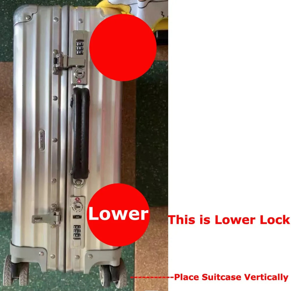 Luggage Password Lock for Rimowa Classic  Luggage Suitcase Lock Customs Lock TSA006 Replacement Rimowa Luggage  Lock