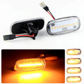 2PCS LED Side Marker Lights Canbus For Audi TT 98-06 A3 S3 97-00 B5 A4 S4 RS4 99-01 A6 C5 Allroad 2000-05 Turn Signal Lamps
