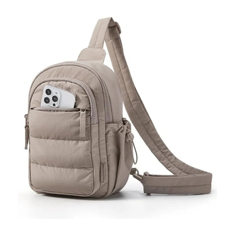 Multi Functional Shoulder Bag Crossbody Bag Lightweight With Multiple Pockets Suitable For Travel Sports Hiking Fitness Bag