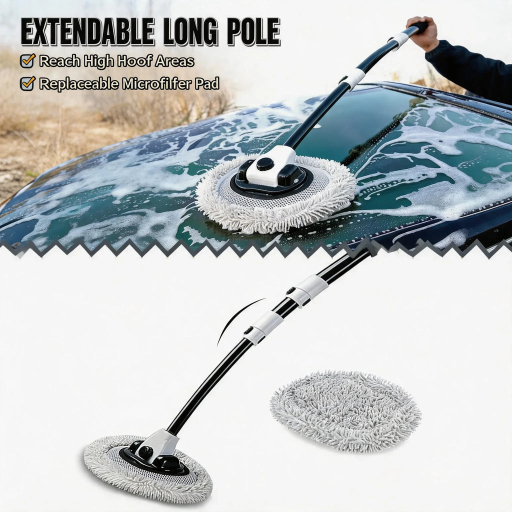 Car Brushes For Washing Car Brushes With  Telescopic Rod Design Wash Brush Car Cleaning Brush Car Washing Mop