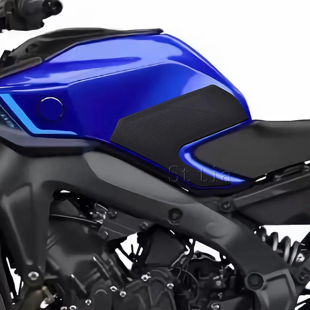 Rubber Sticker For YAMAHA MT-09 MT09 SP 2024 2025 Motorcycle Side Tank Pad Anti Scratch Stickers