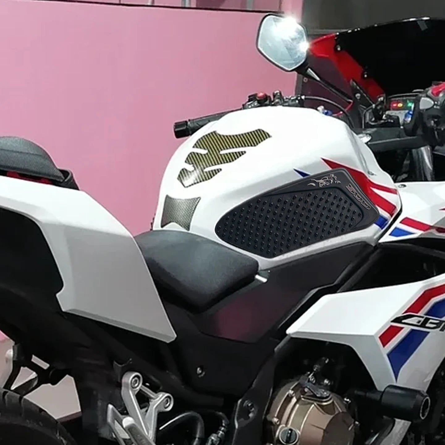 Suitable for Honda CB500F CBR500R 2012-2018 Motorcycle Sticker Tank Anti-Slip Pad Rubber Heat-Resistant Side Sticker Accessories