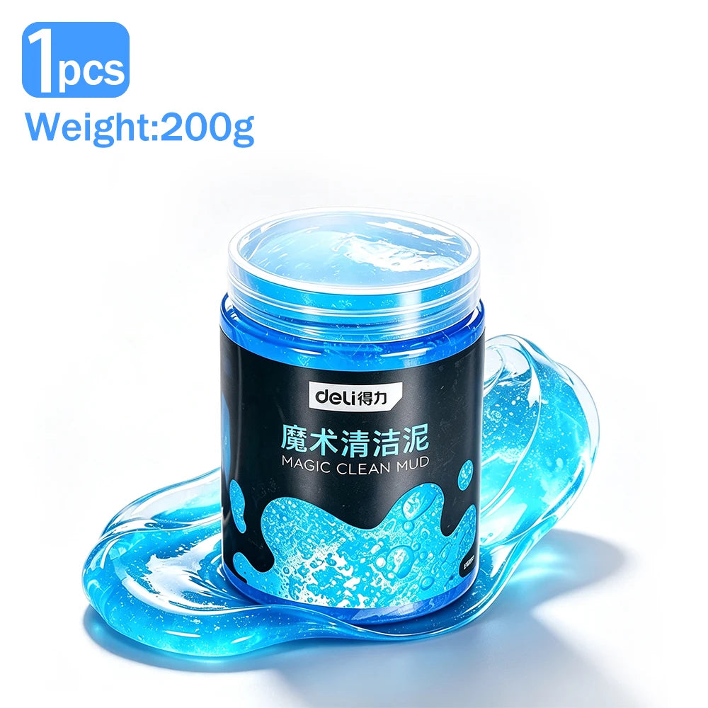 Car Cleaner Gel Car Slime Cleaner Dust Cleaning Gel Auto Interior Cleaning Slime Eco-Friendly Non-Abrasive Auto Mud for Inter