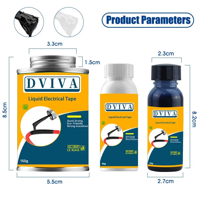 Electrical Tape Insulation Paste Sealant Suitable Fix Line Glue for Wires, Cables Home Use Insulation Adhesives Sealers
