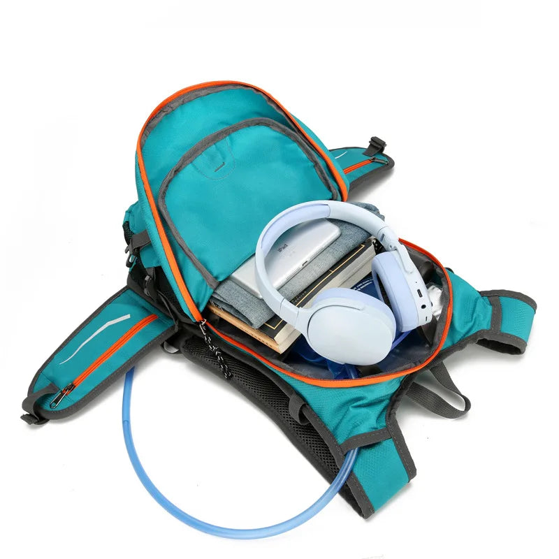 Outdoor Sport Hiking Camping Climbing Mountaineering Rucksack Travel Hydro Water Daypack Lightweight Hydration Cycling Backpack