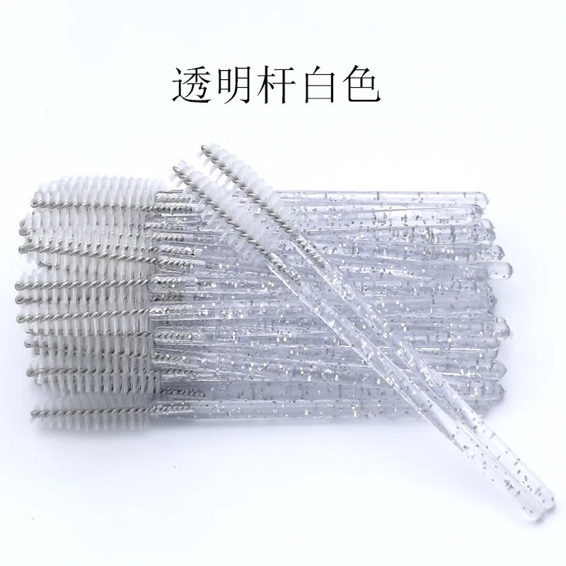 100Pcs Eyelash Brushes Disposable Eyelashes Extension Brush Makeup Tool For Mascara Wands Applicator Spoolers Tools Wholesaler