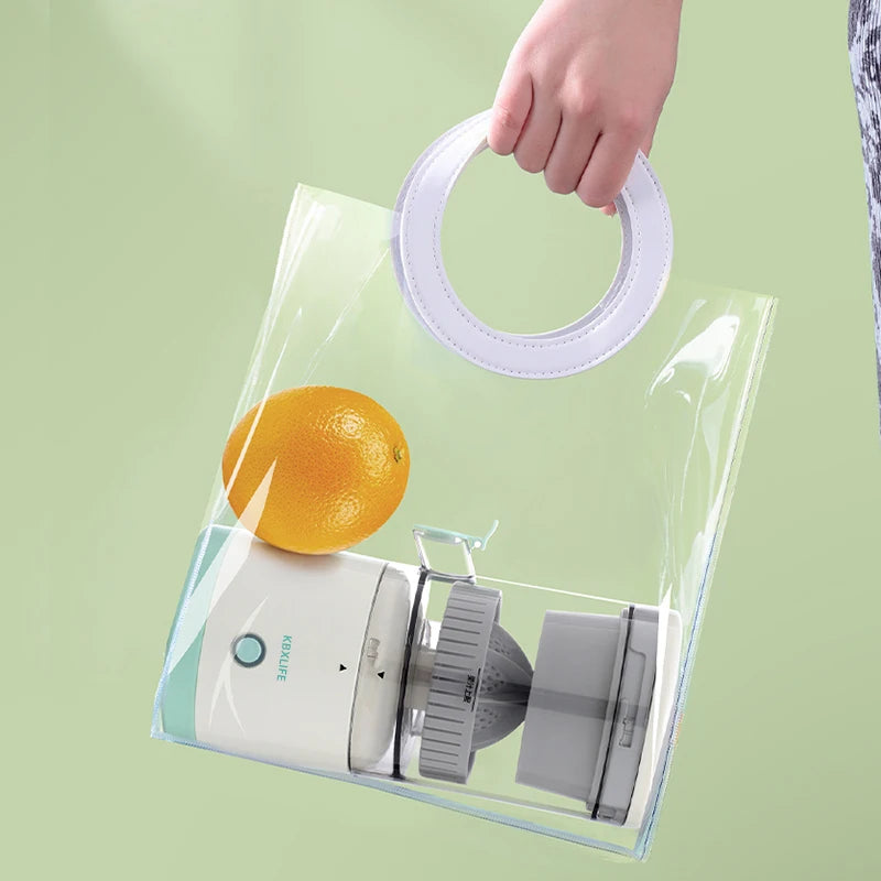 Juicer Wireless Slow Orange Lemon Juicer Portable Squeezer Pressure Juicers USB Electric Juicers Fruit Extractor for Home 7.4V