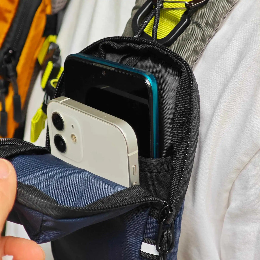 Portable Waterproof Outdoor Phone Pouch Backpack Hanging Bag Cycling Running Mini Shoulder Storage Sling Bag