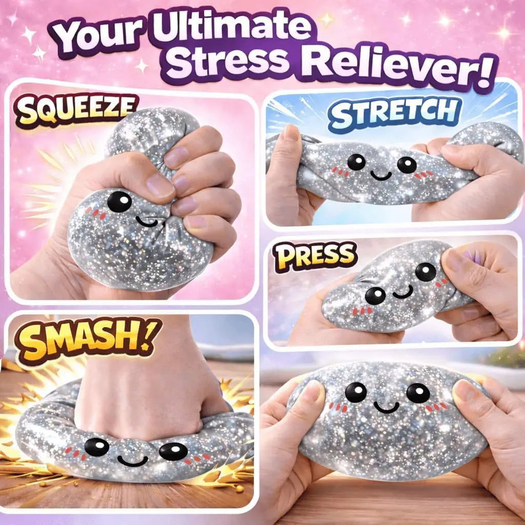 100+Pcs Surprise Box Toys Novelty Stress Relief Assorted Squishy Figures Blind Box Fun Mystery Fidget  Stress Relief Surprise