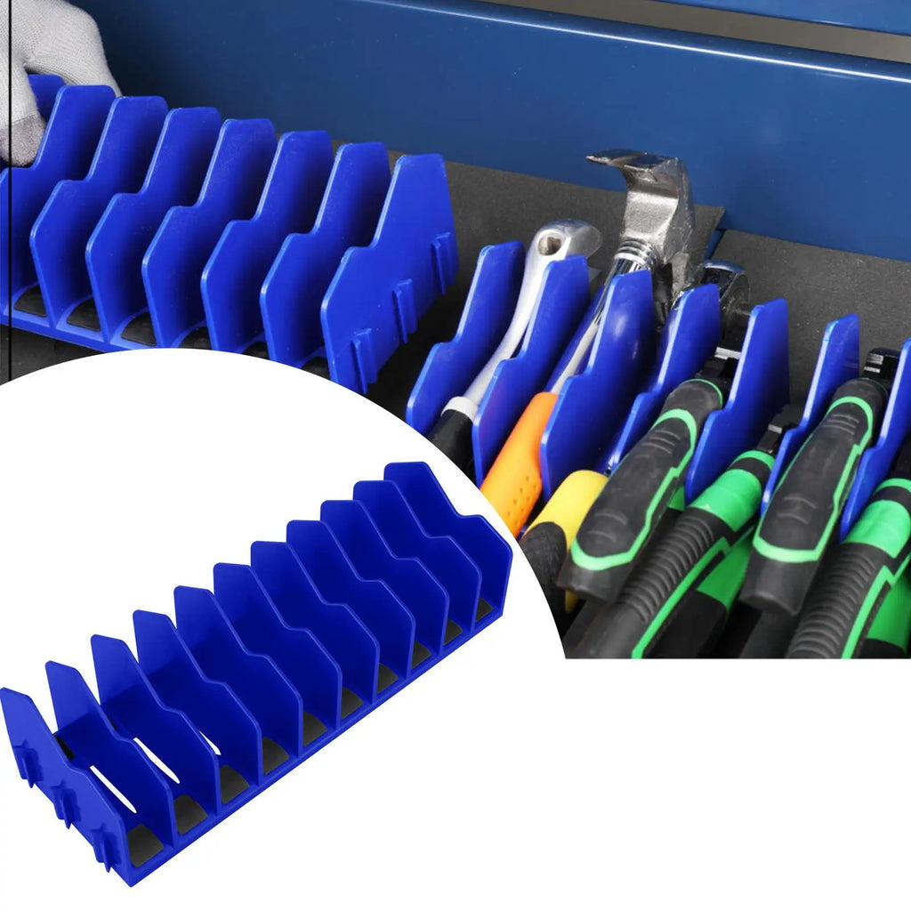 Space Saving Drawer Pliers Rack Sturdy Tool Organizer Storage Holds Up to Ten Pliers for Toolbox plier organizer Storage rack