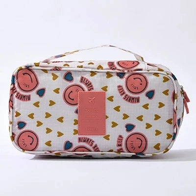SNUGUG Portable Underwear Storage Bag Lightweight Dustproof Organizer Multifunctional Travel Container Bra Storage Bag