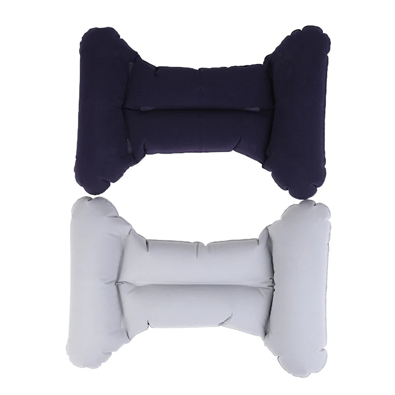 Inflatable Travel Nursing Waist Pillow, Blow Up Lumbar Body Back Support Pillow For Airplane Long Flight Journey Travel Airplane