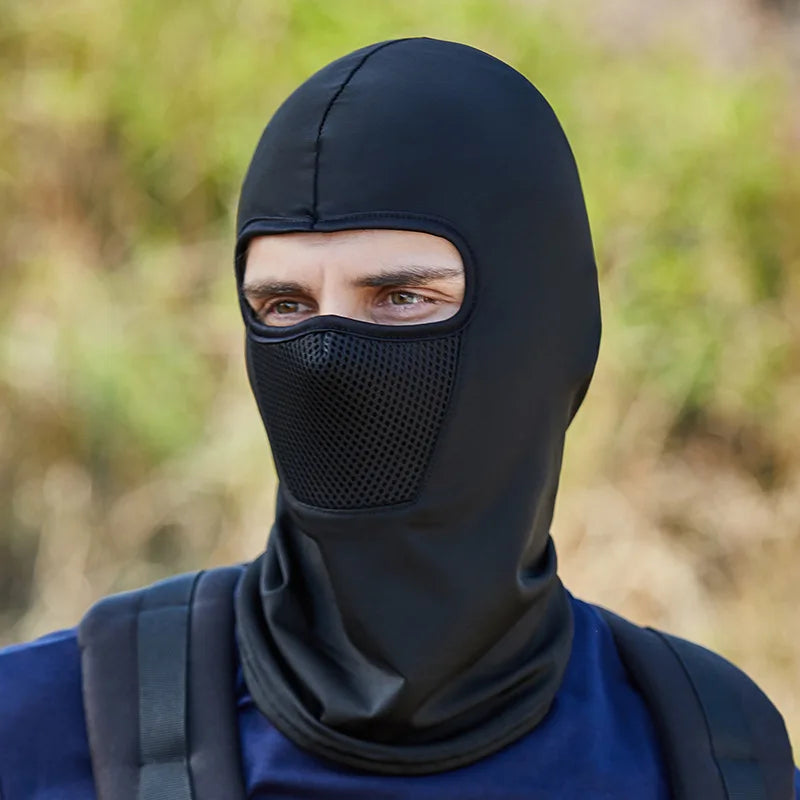 Summer Cycling Ear Protection Outdoor Sports Climbing Camping Windproof Balaclava Motorcycle Face Mask Neck Brace Scarf Cap