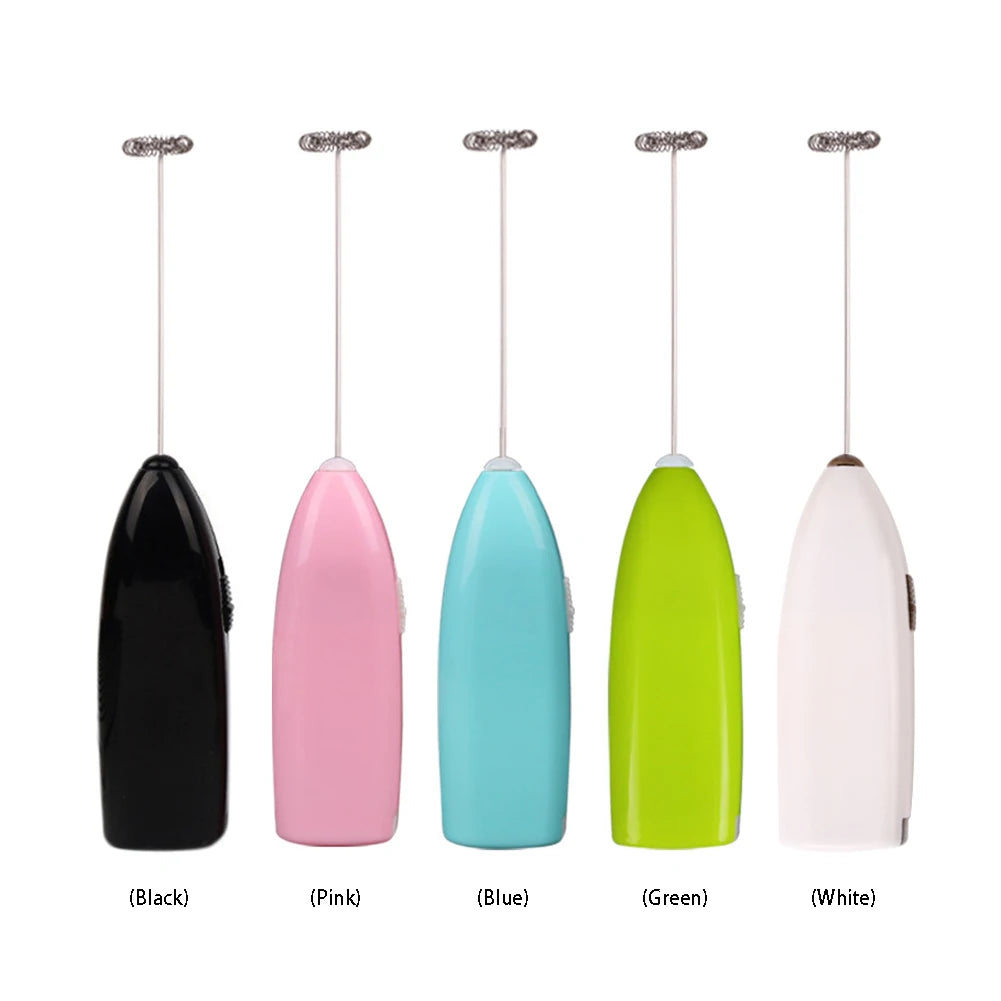 Wireless Milk Frothers Electric Handheld Blender Electrical Coffee Maker Whisk Mixer Battery Powered For Coffee Cappuccino Cream