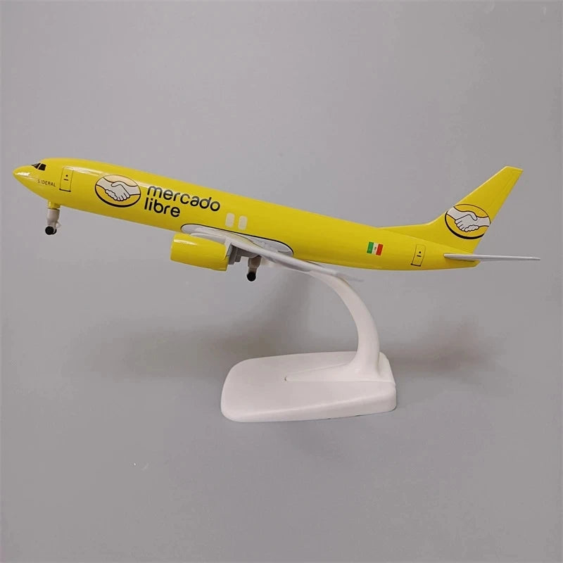 20cm Aircraft Model Boeing B737 Mexican mercado libre Airlines Alloy Metal Replica Aviation Souvenir Plane Toy Aircraft Model