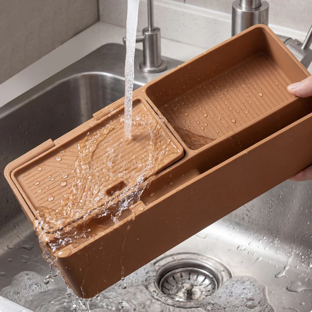 Suitable For Chery Icar V27 Screen Rear Storage Box Silicone Car Interior Decoration Modification Accessory
