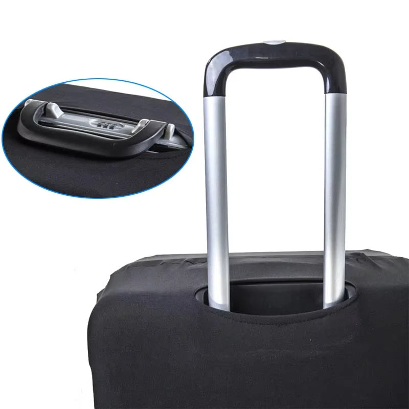 Stretch Fabric Luggage Cover Suitcase Protector Baggage Dust Case Cover Suitable for 18-32 Inch Suitcase Case Travel Organizer