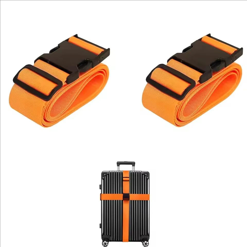 Lightweight Portable Luggage Strap with Adjustable Anti-Theft Luggage Strap Suitable for Long-Distance Travel Like Trips