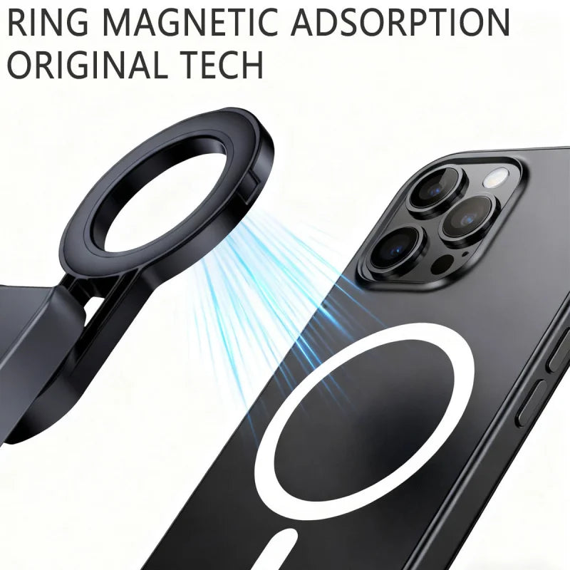 Bluetooth Selfie Stick Handheld Extendable Rotating Mini Phone Monopod with Magnetic Base for All Phones