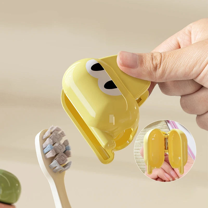 Portable Electric Toothbrush Head Dustproof Protective Cap Travel Toothbrush Plastic Clip Cover 1/3Pcs