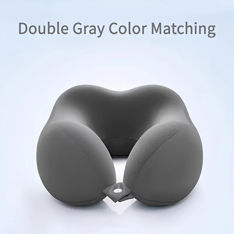 1pc U-shaped Neck Pillow Medium Soft U-shaped Neck Pillow for Travel and Office Ergonomically Designed Portable Gift Neck Pillow