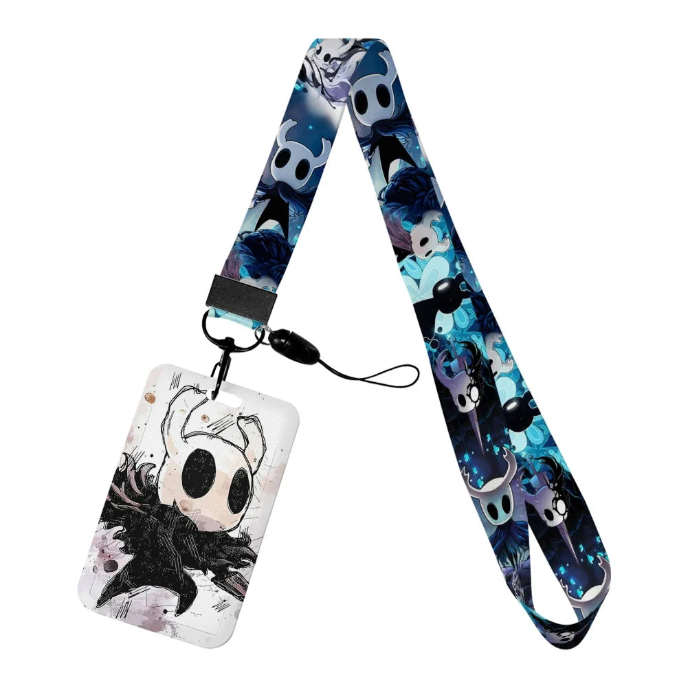 New Arrival Credential Holder Game Hollow-Knight Lanyards for Key Neck Strap For Card Badge Gym Keychain Keyring Accessories