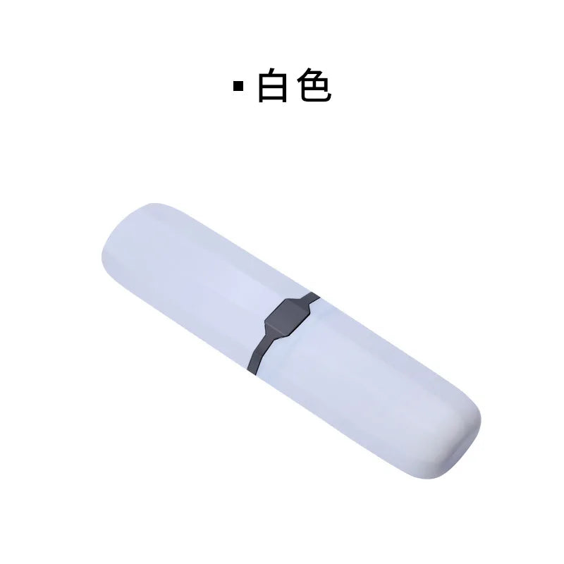 RAKKS Minimalist Popular Toothbrush Case Student Travel Plastic Toothbrush Cup Portable Toothbrush And Toothpaste Storage Case