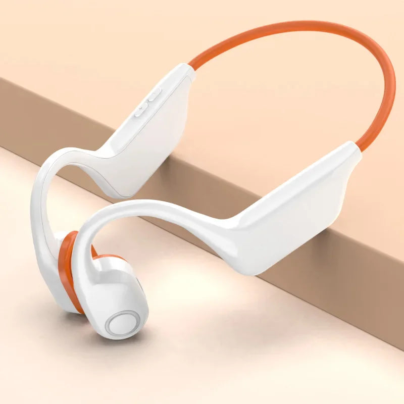 Lenovo Open-Ear Bone Conduction Bluetooth Headphones with Extra-Long Battery Life Perfect for Running, Cycling Swimming Sports