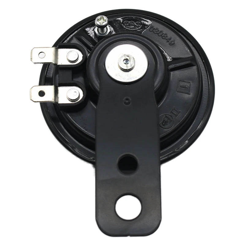 Universal 6V 12V 48V 60V 1.5A 105db Motorcycle Electric Horn Speaker Waterproof Round For Lightweight Off-Road Vehicle ATV