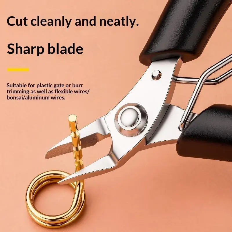 Stainless Steel Mini Needle Nose Pliers Curved Nose Pliers Jewelry Making Hand Tool Pliers For DIY Bracelet Jewelry Making Tool