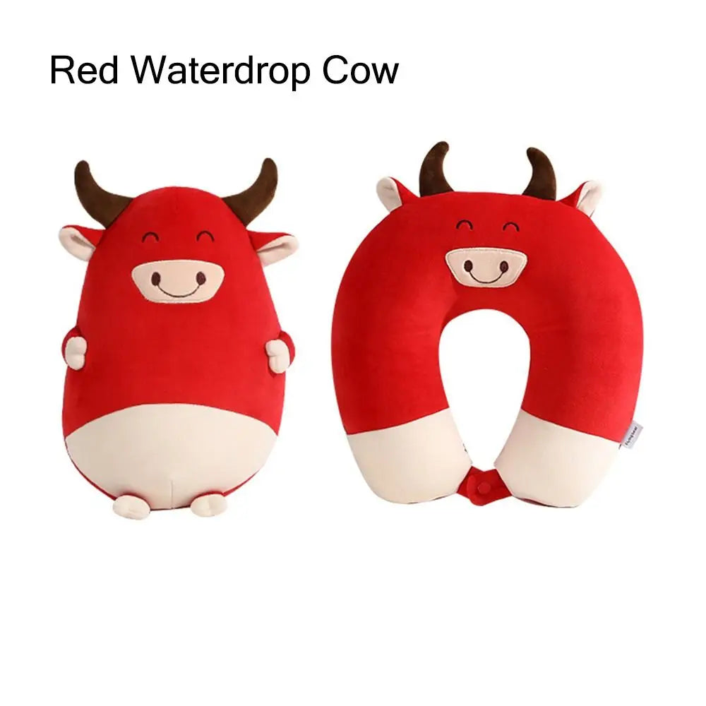 Cute Healthcare Cervical Changable Multifunctional Penguin Whale U Shaped Travel Pillow Fluffy Pillows Protection Neck