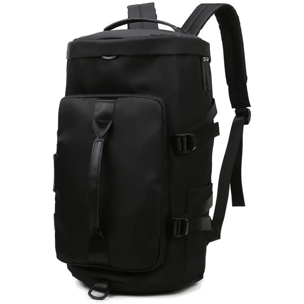 Large Capacity Travel Duffel Bag Wet Dry Separation Gym Backpack Multi-purpose Sports Weekender Carry Bag