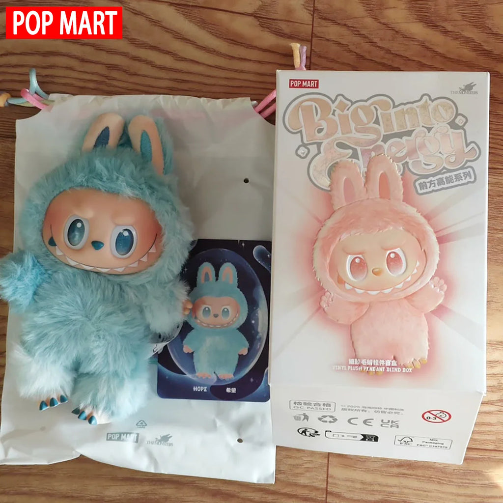 100% Genuine Labubu Doll,  Mystery Box - Macaron Color, It's the Perfect Gift for Family Friends and Lovers.
