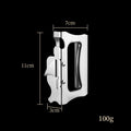 New Stainless Steel Portable Bottle Jar Opener Kitchen Gadget Portable Can Opener For Emergency Bottle Opener Party
