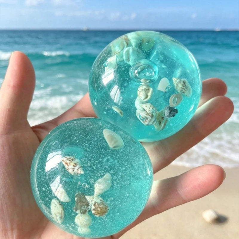 Soft Ocean Squishy Toy Pressure Ball Sensory Toy For Relieving Stress And Anxiety In Autism Maltose Ball Fidget Toy Squeeze Toy