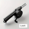 Outdoor Portable Hand Cranked Blower, Household Barbecue Charcoal Assisted Combustion Blower