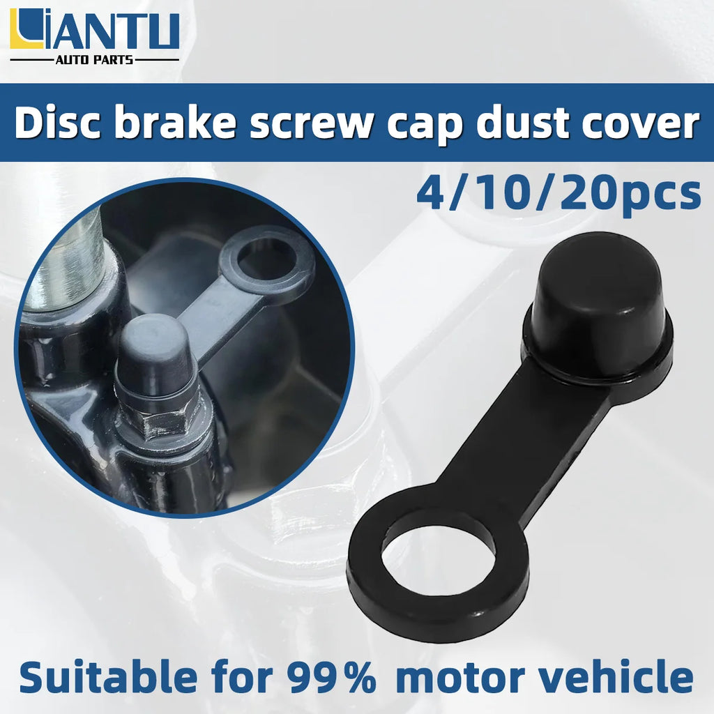 4/10/20PCS Disc Brake Screw Cap Dust Cover Durable Waterproof Anti-Rust Universal Car Brake Caliper Protection Accessories