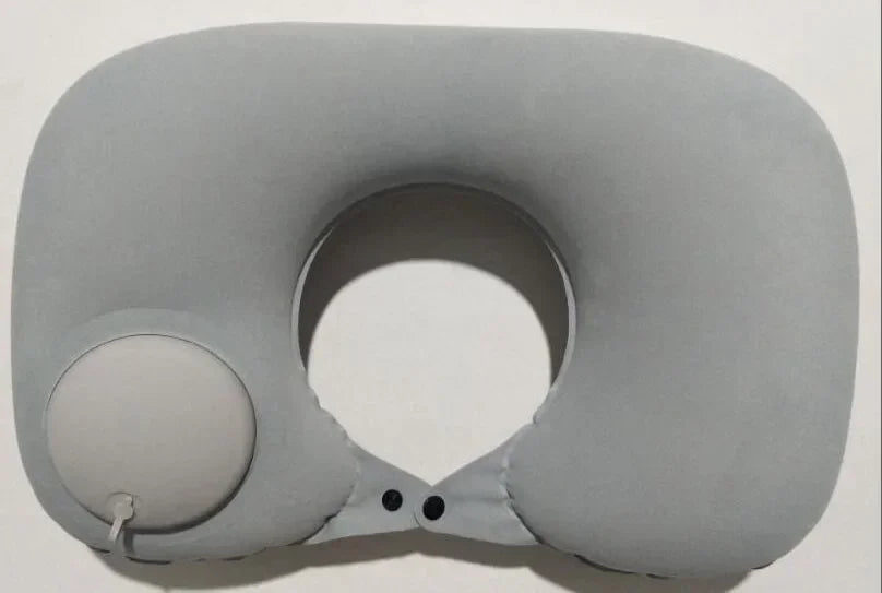 Travel Pillows Inflatable Super Light Portable Neck Pillow U-Shape Automatic Inflatable Cervical Vertebr Pillow 02