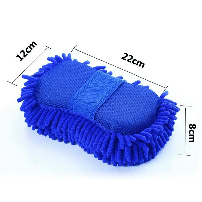 Multifunction Cleaning Sponge Ultra Fine Fiber Car Wash Gloves Cleaning Car Details Care Care Washing Accessories