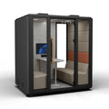Modular Soundproof Pod Modern Office Home Movable Versatile Open Office Private Conference Calls Office Building Hospital