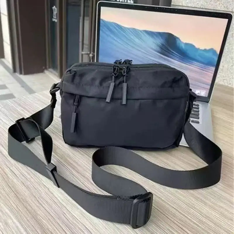 Unisex Commuting Simple Casual Sports Shoulder Bag Nylon Fabric Large Capacity Crossbody Bag