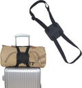 Luggage Straps Bag Bungee，Luggage Straps Suitcase Adjustable Belt，Add a Bag Easy to Travel Suitcase Elastic Strap Belt – (Black)