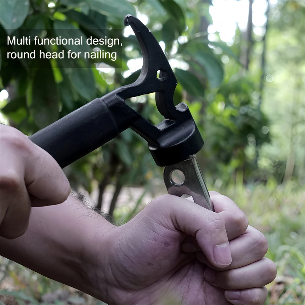 1/6/7PCS, Outdoor Multifunctional Hammer Hammer Hand Tool Fire Rescue Tool Outdoor Survival Tactical Axes Outdoor Tools