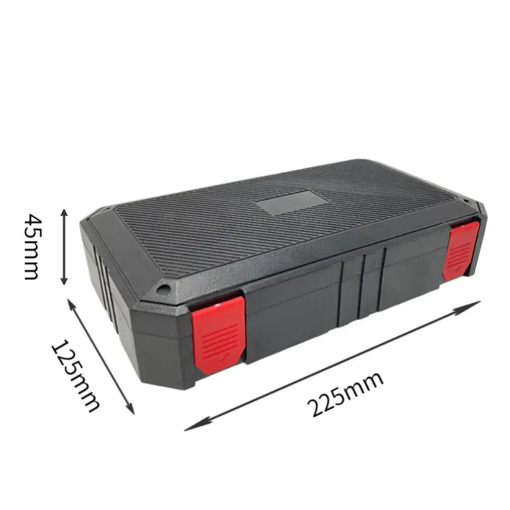 Portable Parts Box Plastic Toolbox Equipment Box Multi-function Instrument Protection Box Tool Organizer Tool Storage Bags