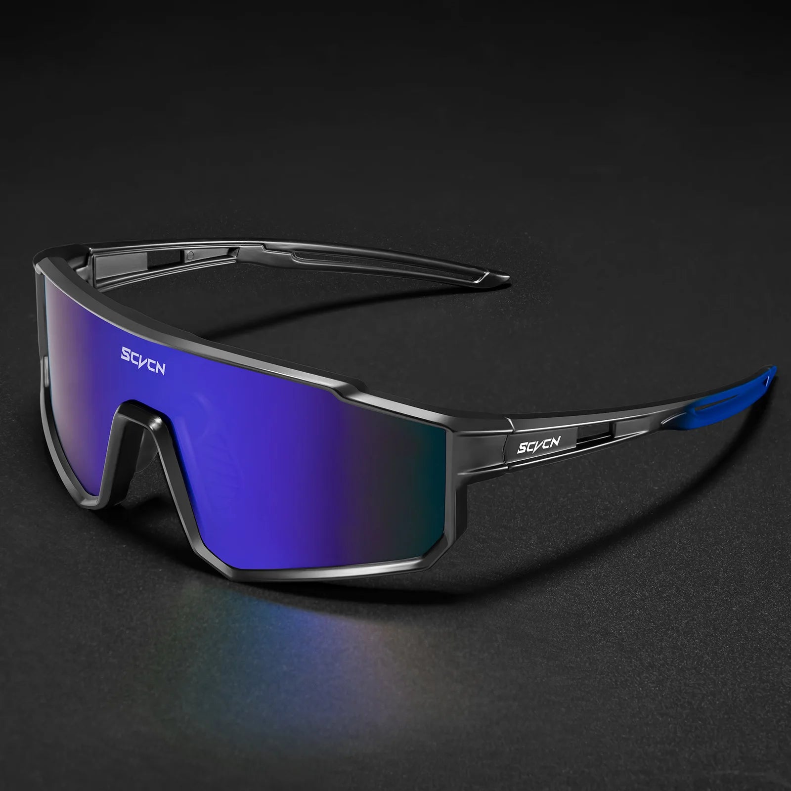 SCVCN Shock Resistant Sports Goggles Wind Sand Barrier Unisex Biking Running Sun Glasses UV Filter Eyewear
