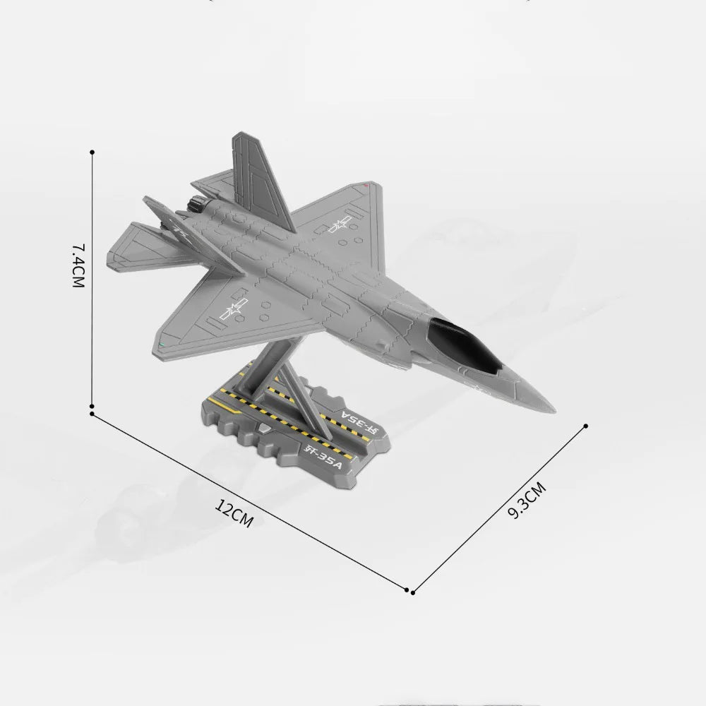 1:500 1:200 Scale Y-20 J-20 Fighter Model Car Toy J-35A FC-31 Movable Parts Realistic Static Design Models for Aerospace Lovers