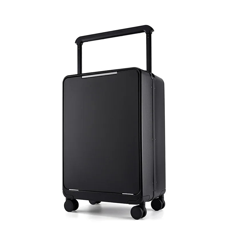 KLQDZMS 24"26"Carry-on Travel Luggage 20 Inches ABS + PC Boarding Box Men's Business Trolley Case Universal Wheel Suitcase