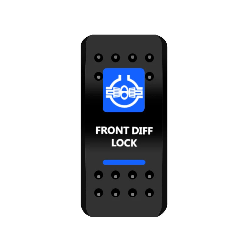 BANDC Rocker Switch Cover (No Switch) Anchor Bilge Pump Labels Cap for Car RV Marine Dash Panel Boat Accessories Carling Switch