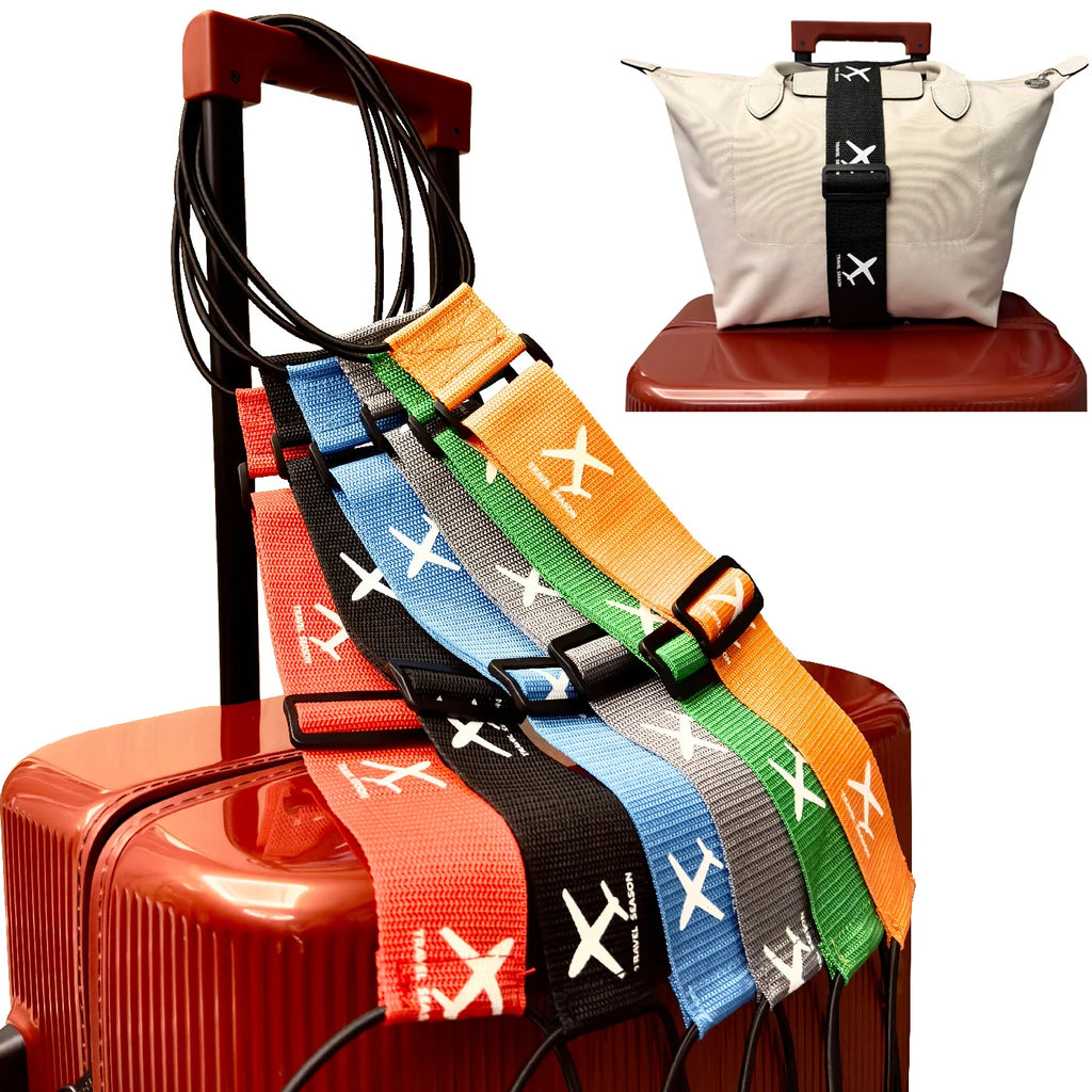 Durable Polypropylene Luggage with Aircraft-Specific Packing Straps and Convenient Snap Buckle Design for Secure Baggage 2026